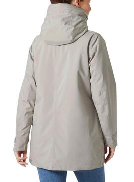 Imperméable Helly Hansen Victoria gris pour femme