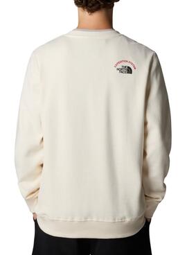 Sweatshirt The North Face Expedition System beige pour homme