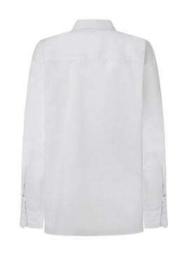 Chemise Pepe Jeans Rita blanc pour femme