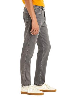 Jean Levis 515 Slim Straight Gris pour homme