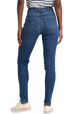 Jean Naf Naf Malia Slim Bleu pour femme