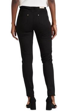 Pantalons Naf Naf Siza Slim Noir pour femme