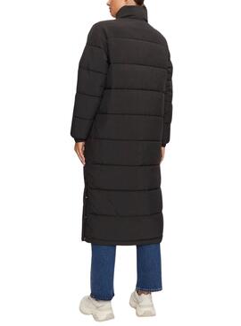 Manteau Tommy Jeans Maxi Puffer noir pour femme