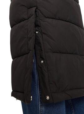 Manteau Tommy Jeans Maxi Puffer noir pour femme