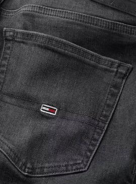 Jean Tommy Jeans Scanton Noir pour homme