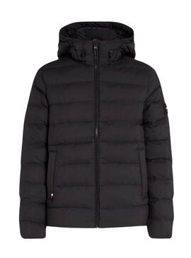 Veste Tommy Hilfiger Mid Weight Noir pour homme