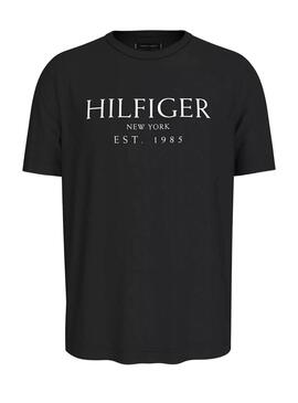 T-shirt Tommy Hilfiger Big Logo noir pour homme