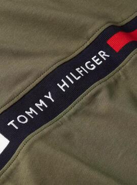 T-shirt Tommy Hilfiger Chest Insert vert pour homme