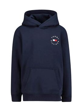 Sweatshirt Tommy Hilfiger Roundall bleu marine pour homme