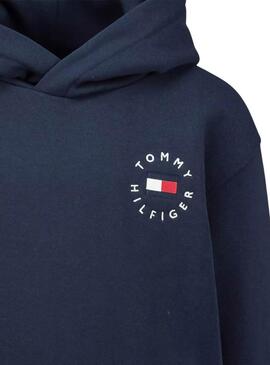 Sweatshirt Tommy Hilfiger Roundall bleu marine pour homme