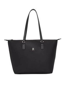 Sac Tommy Hilfiger Poppy Tote noir pour femme