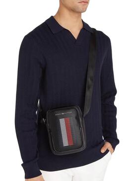 Sac Tommy Hilfiger Foundation Reporter noir pour homme