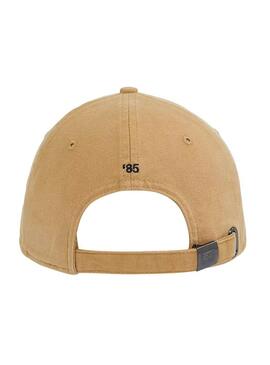 Casquette Tommy Hilfiger Flag 85 beige pour homme