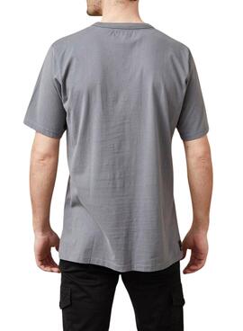 T-shirt Altonadock Slogan gris pour homme