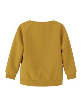 Sweatshirt Name It Naram Jaune pour garçon