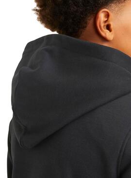 Sweat Jack and Jones Colorblock Noir pour garçon