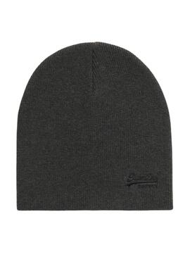 Bonnet Superdry Essential Logo grise pour homme