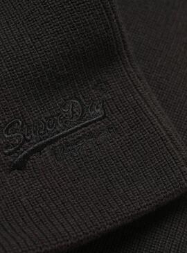 Bonnet Superdry Essential Logo noir pour homme