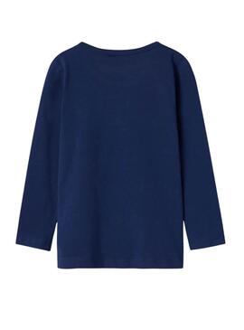 T-shirt Name It Olisia Bleu pour fille