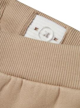 Pantalons Name It Otto Beige pour enfants