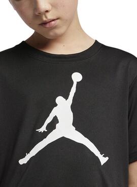 T-shirt Jordan Jumpman Noir pour garçon