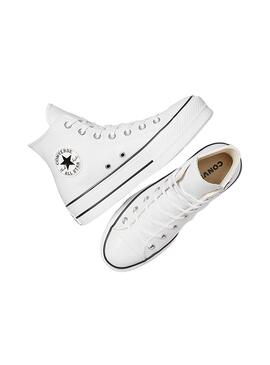 561676C Chuck Taylor All Star Leather Platfor