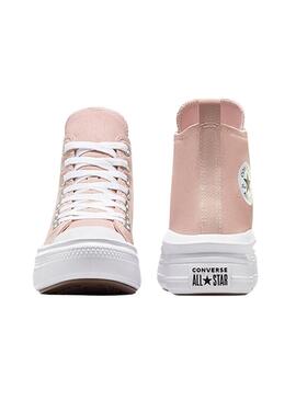 Converse All Star Chuck Taylor Move Rose pour femmes