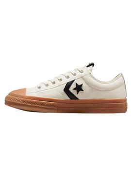 Baskets Converse Star Player76 blanc vintage