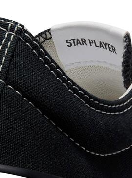 Chaussures Converse Star Player 76 Noir Pour Femme