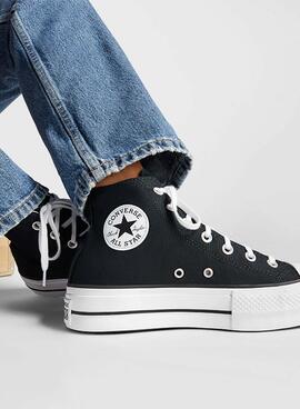 Chaussures Chuck Taylor All Star Plateforme Noir