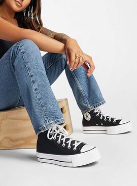 Chaussures Chuck Taylor All Star Plateforme Noir