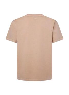 T-shirt Pepe Jeans Jacko Rose pour hommes