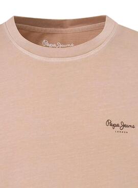 T-shirt Pepe Jeans Jacko Rose pour hommes