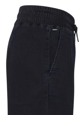 Pantalon Pepe Jeans Loose Bleu Marine pour femmes