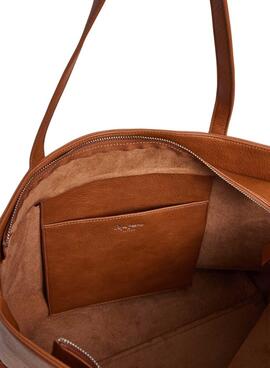 Sac Pepe Jeans Bella Icon Marron pour femmes