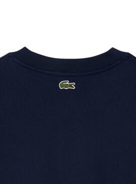 Sweat Lacoste Paris Bleu Marine pour femmes et hommes