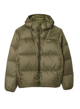 Veste Lacoste Matelassée Verte pour hommes