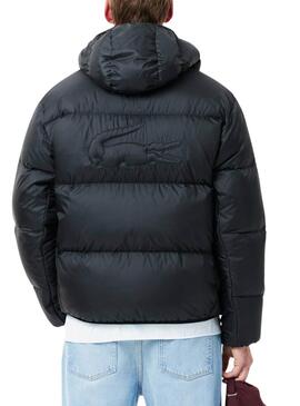 Veste Lacoste Matelassée Noire pour hommes