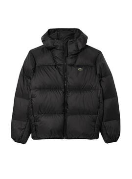 Veste Lacoste Matelassée Noire pour hommes