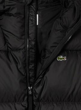 Veste Lacoste Matelassée Noire pour hommes