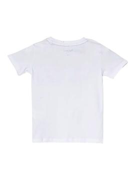 T-shirt Pepe Jeans Bain blanc pour garçon