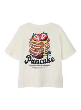 T-shirt Name It Folene blanche pour fille