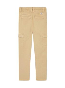 Pantalon Pepe Jeans Tadeo beige pour enfant