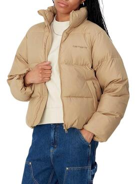 Veste Matelassée Carhartt Springfield Beige pour femme