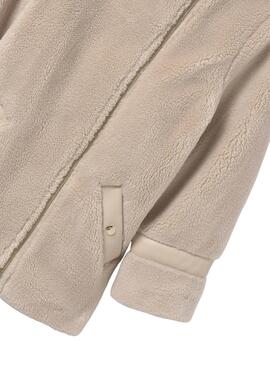 Manteau Mayoral Borreguito Beige pour fille