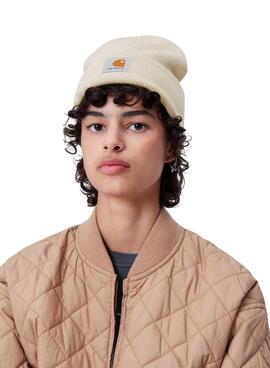 Bonnet Carhartt Watch Short beige pour femme et homme