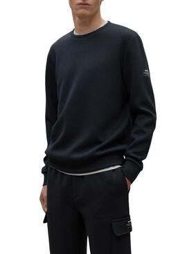 Sweat Ecoalf Arles Noir pour homme