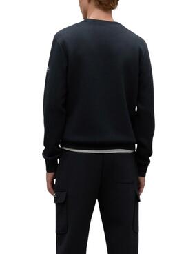 Sweat Ecoalf Arles Noir pour homme