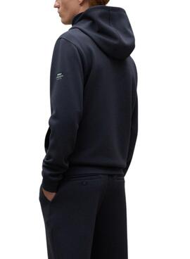 Sweat à Zip Ecoalf Agadir Bleu Marine pour homme