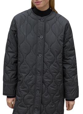 Parka Ecoalf Lezna Noir pour femme